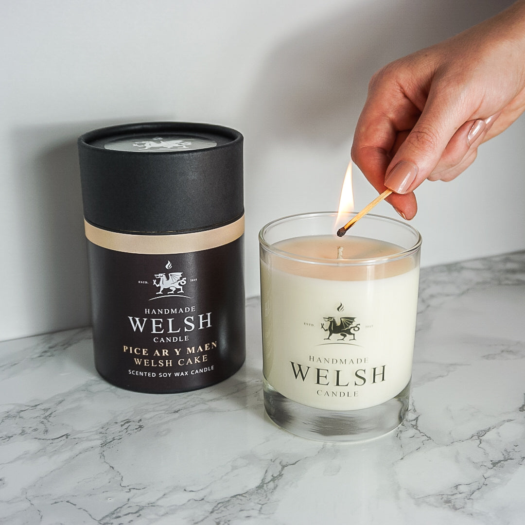 Welsh Cake Glass Jar Candle