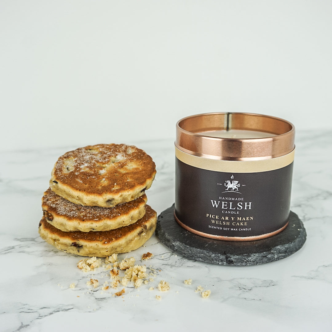 Welsh Cake Tin Candle