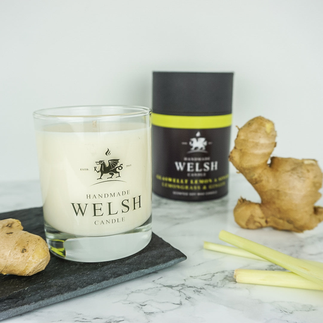 Lemongrass & Ginger Glass Jar Candle