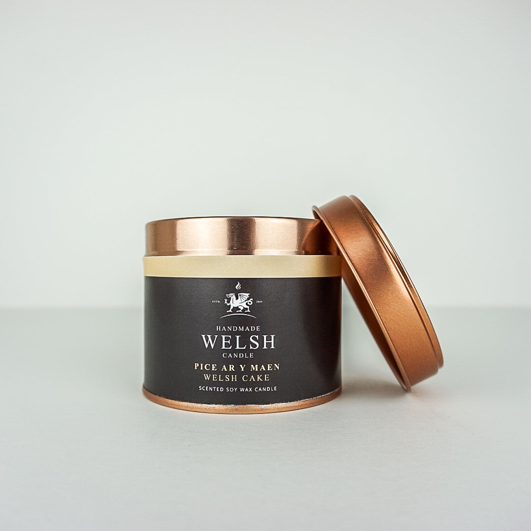 Welsh Cake Tin Candle