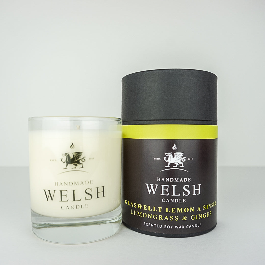 Lemongrass & Ginger Glass Jar Candle