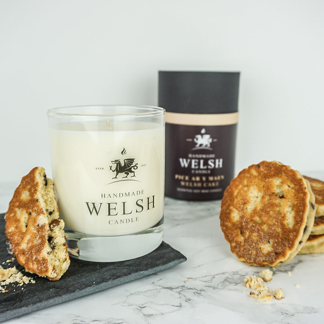 Welsh Cake Glass Jar Candle