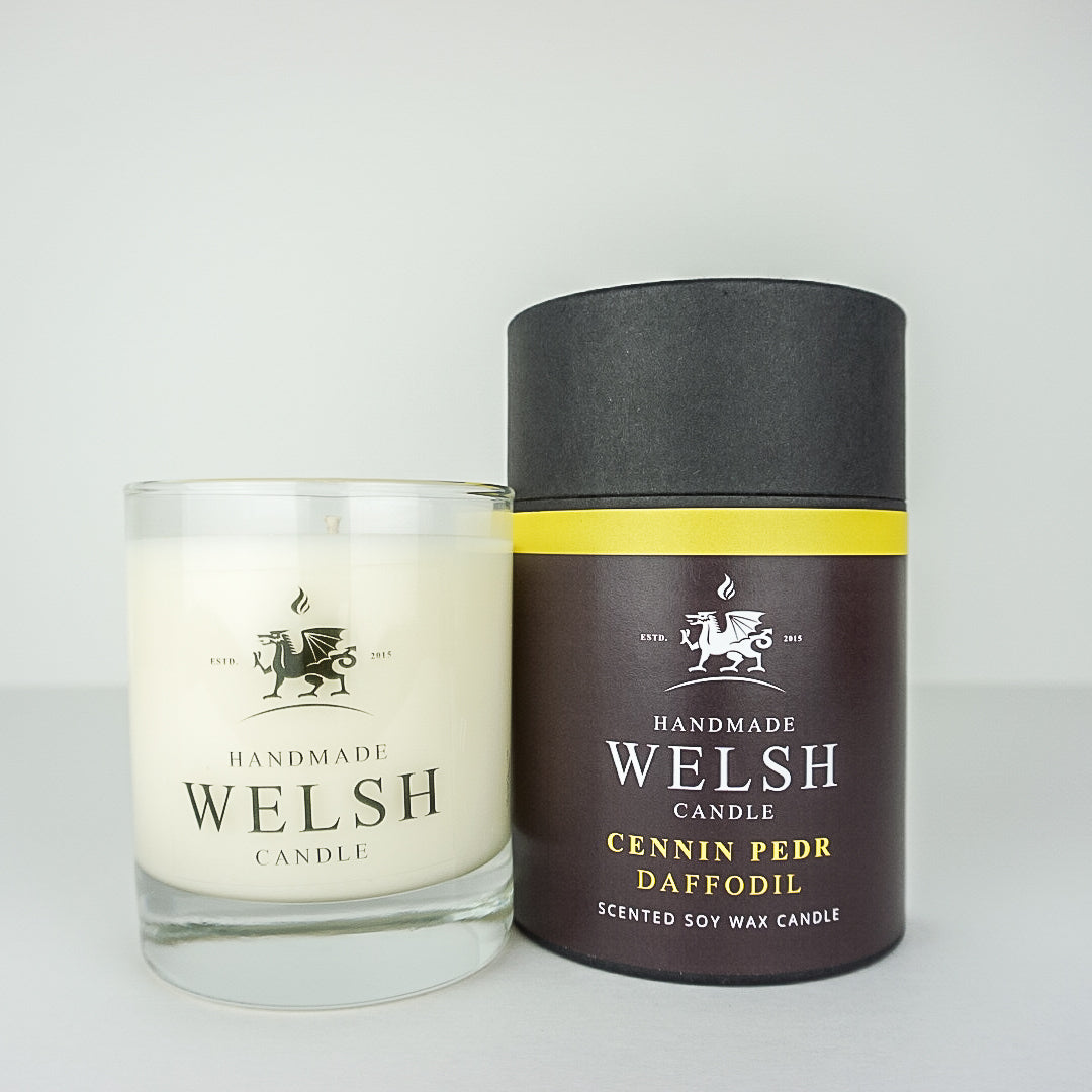 Daffodil Glass Jar Candle